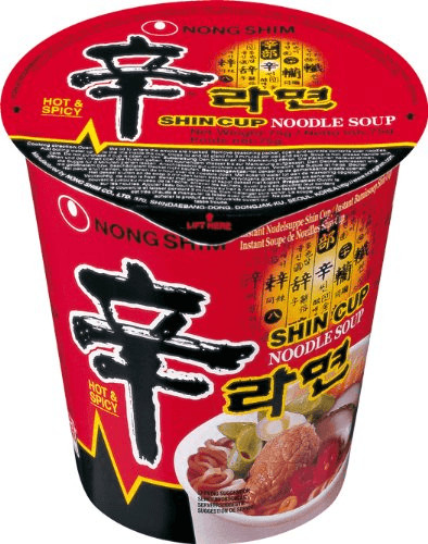 Nongshim: 68g Shin Ramyun Cup