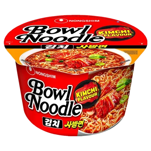 Nongshim: 100g Bowl Noodle Kimchi Flavour