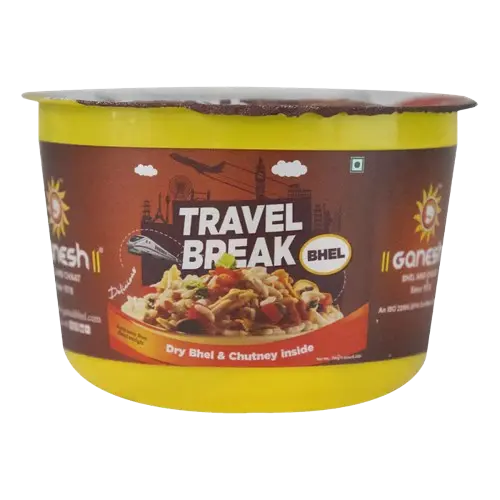 Ganesh Bhel: 100g Bhel Travel Pack 
