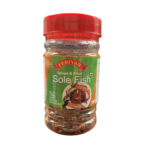 Periyar: 75g Spiced Fried Sole Fish