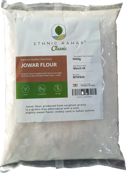 Ethnic Aahar: 1kg Juwar Flour
