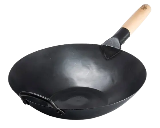 Wok: 13 Inch Wok Flacher Boden
