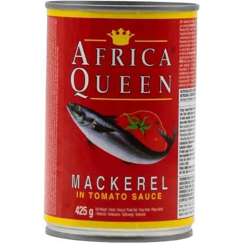 AfricanQueen: 425g Mackerel Tomaten Sauce