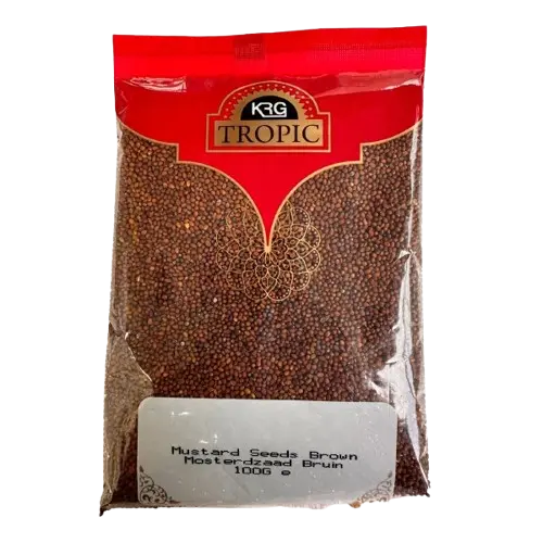 KRG: 100g Mustard Seeds Brown