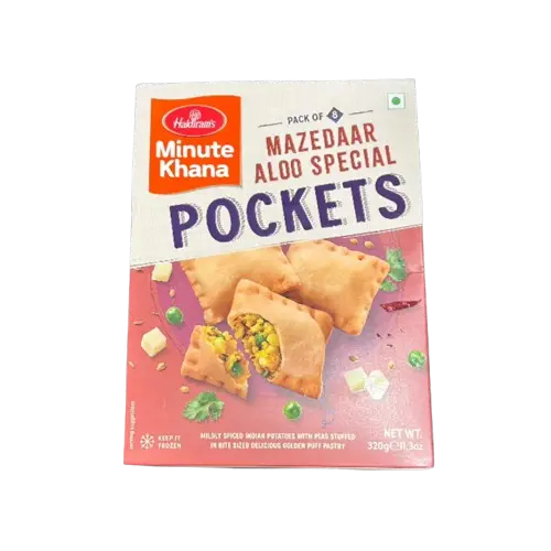 Haldiram: 320g Pockets Aloo 