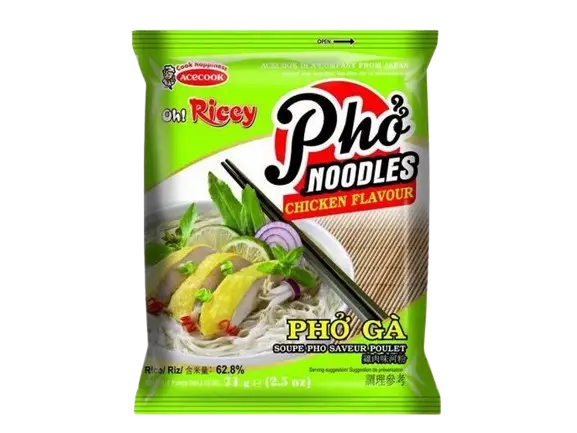 Acecook: 71g Instant Rice Nudeln Hühnchen