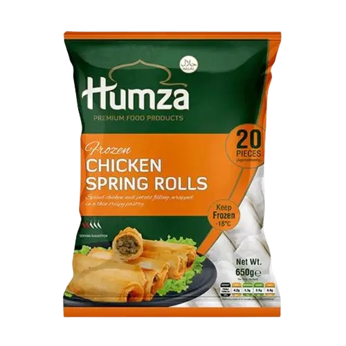 Humza: 650g Frühlingsrolle Hühnchen 20 stück