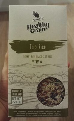 SAWAT-D: 1kg Brown, Red & Black Rice Mix