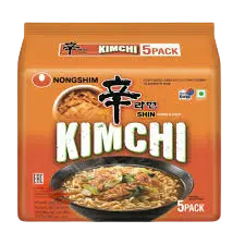 Nongshim: 120gx5 pack Shin Kimchi Instant Noodles
