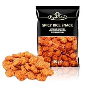 ROYAL ORIENT: 150g Spicy Rice Crackers/Reiskräcker