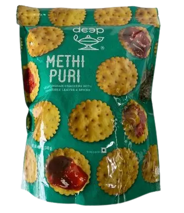Deep: 340g Methi Puri Round