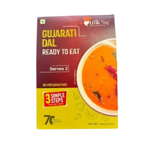 Quik Chef: 300g Gujarati Dal RTE