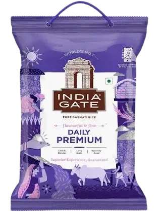 India Gate: 2kg Gate Premium Basmati Rice 
