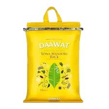 Daawat: 10kg Sona Masoori Rice Yellow