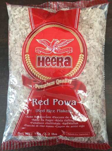 Heera: 1kg Flake Rice Red (Pawa/Powa/Poha)