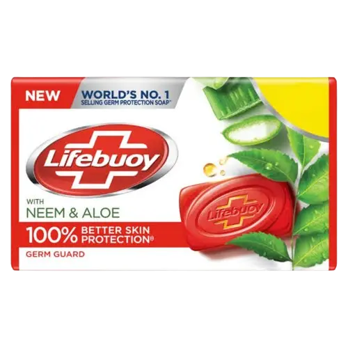 Lifebuoy: 125g Neem Aloe Vera Soap Red