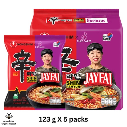 Nongshim: 123g Shin Ramyun Tom Yum Inst. Noodles
