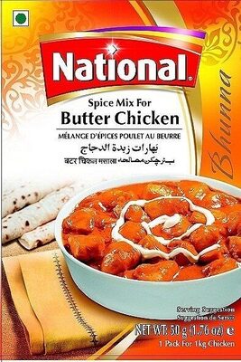 National: 94g Butter Chicken Mix