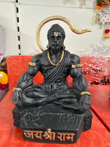 Hanumanji Idiol black(5 inch) 