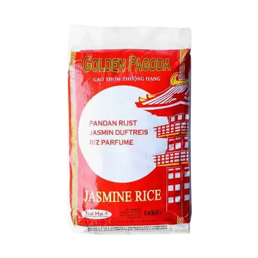 GOLDEN PAGODA: 18kg Jasmine Rice