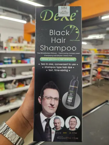 Dexe: 400ml Black Hair Shampoo Classic
