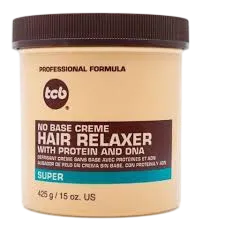 TCB: 425g Regular No Base Creme Hair Relaxer