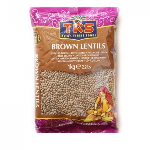 TRS: 1kg Lentils Brown Whole (Masoor)