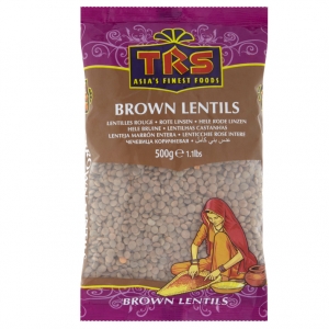 TRS: 500g Lentils Brown Whole (Masoor)