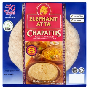 Elefant: 8stk Chapattis