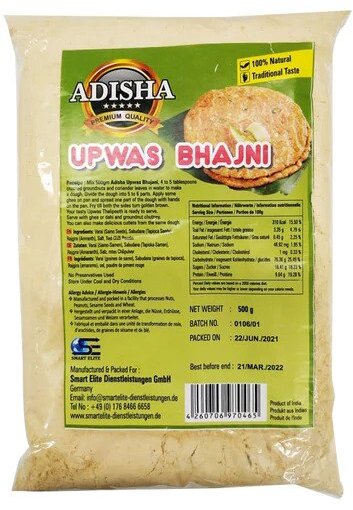 Adisha: 500g Upwas Bhajani