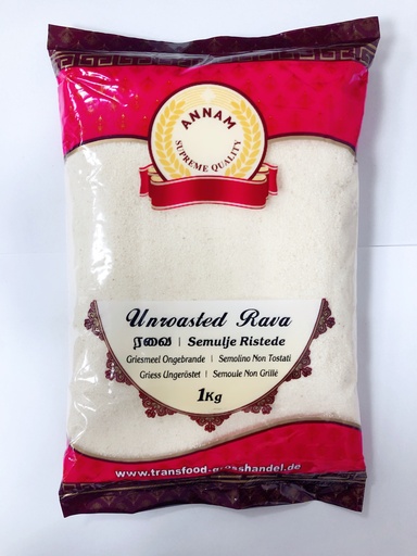Annam: 1kg unroasted rawa (sooji)
