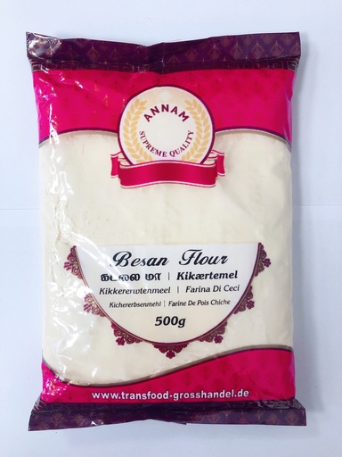 Annam: 500g Gram Flour Besan (Kichererbsenmehl) 