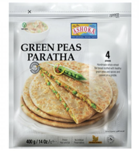 Ashoka: 400g Green Peas Paratha