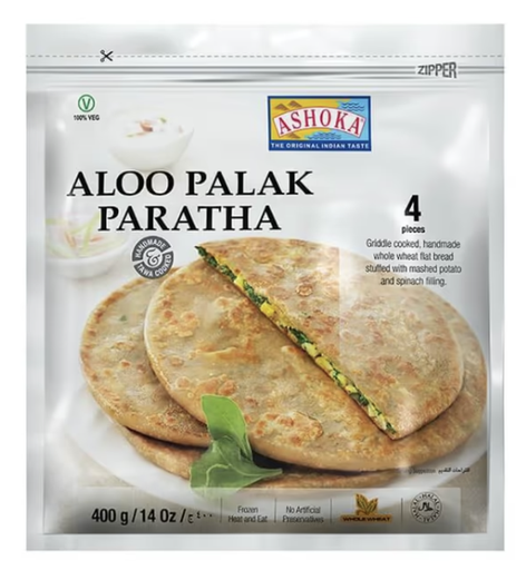 Ashoka: 400g Aloo Palak Paratha
