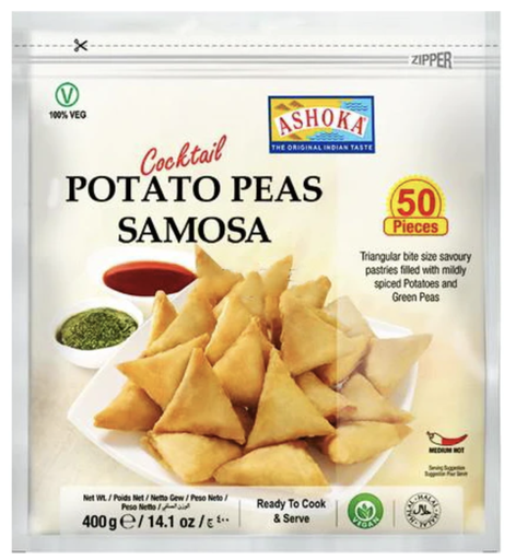 Ashoka: 400g Potato Peas Cocktail Samosa