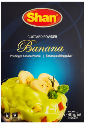 Shan: 200g Banana Custard powder