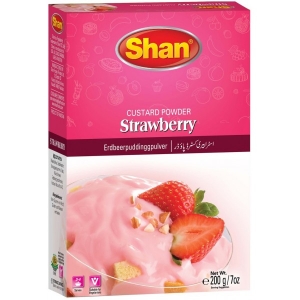 Shan: 200g Strawberry Custard powder