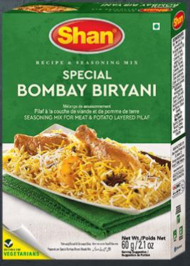 SHAN: 60g Bombay Biryani Masala