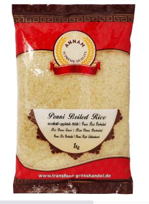 Annam: 1kg Ponni Raw Rice
