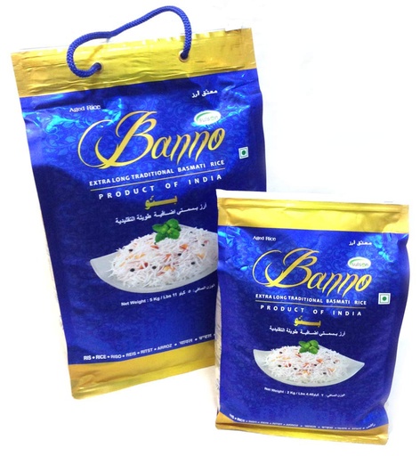 Banno: 5kg Basmati Rice