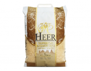 Heer: 5kg Extra Long Grain Basmati Rice