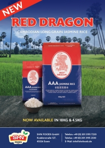 Red Dragon: 4,5kg Jasmin Rice