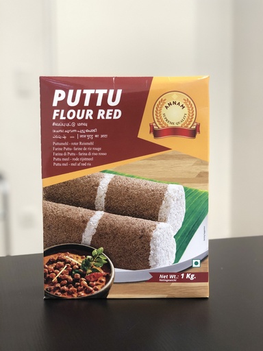 Annam: 1kg Red Puttu Flour Roasted