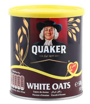 QUAKER: 500g White Oats (Can)