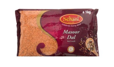 Schani: 1kg Red Lentils (Masoor Dal)