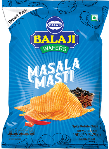 Balaji: 135g Masala Masti Potato Chips