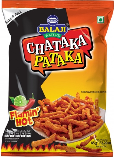Balaji: 65g Chataka Pataka Flaming Hot