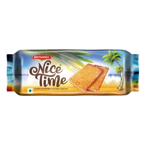 Britania: 80g Nice Time Coconut Cookies