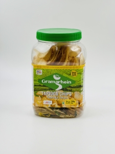Gramarhein: 150g Tapioca Chips in Jar