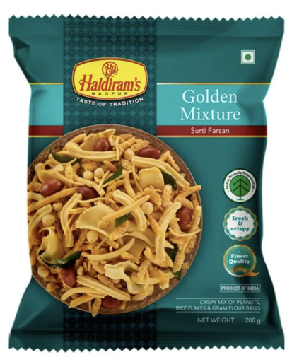 Haldiram: 200g Golden Mixture